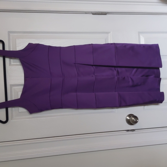 Purple Bodycon Dress - Picture 3 of 6